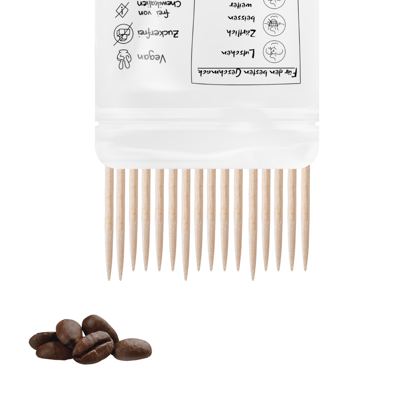 Pikly Kaffee Zahnstocher