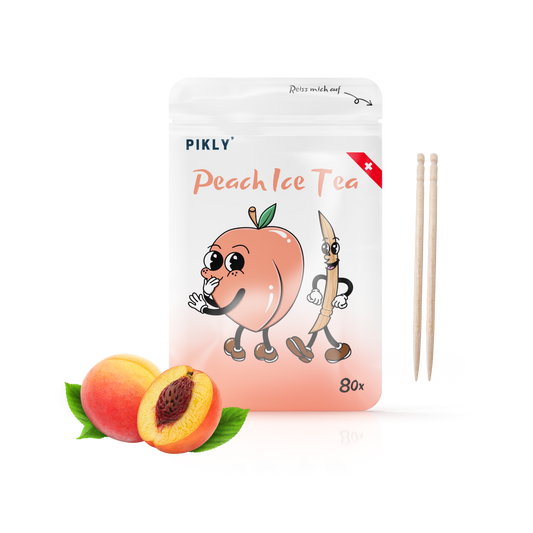 Pikly Pfirsich Zahnstocher