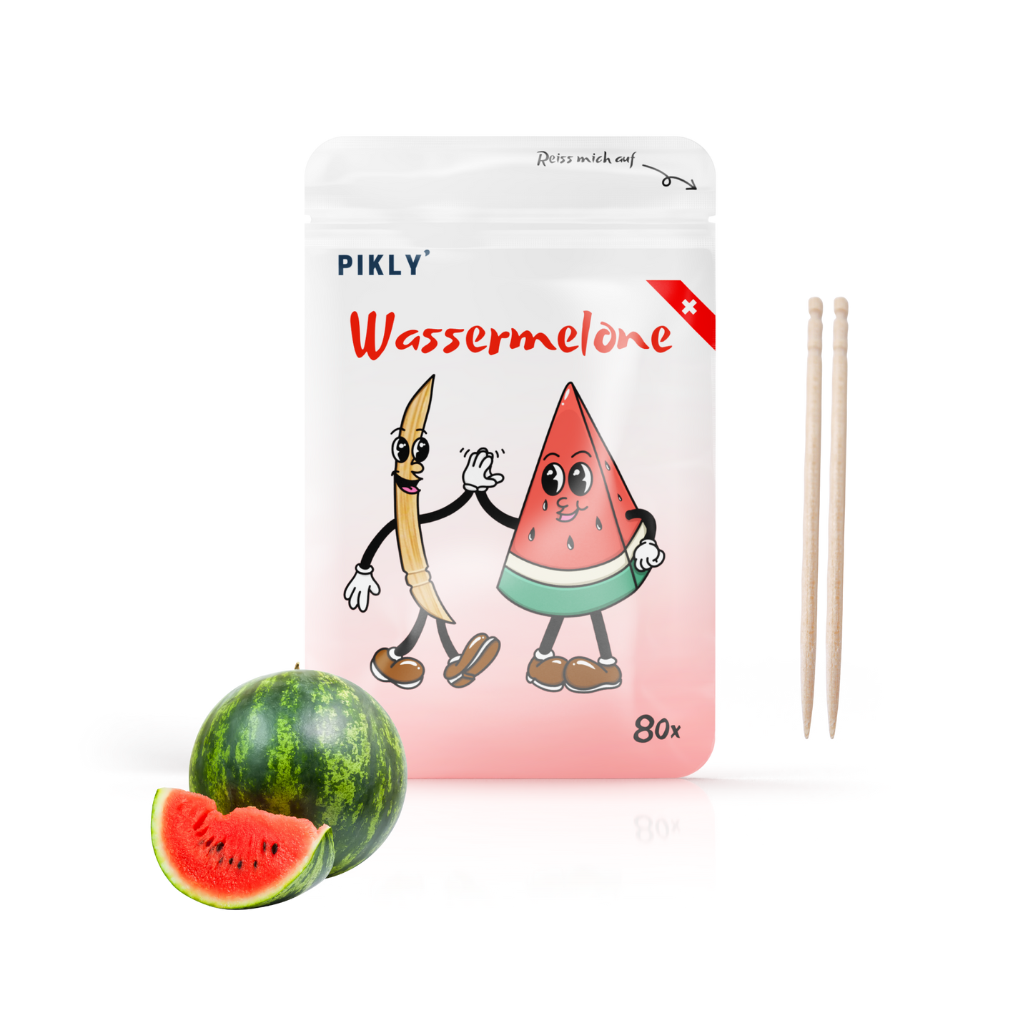 Pikly Wassermelone Zahnstocher